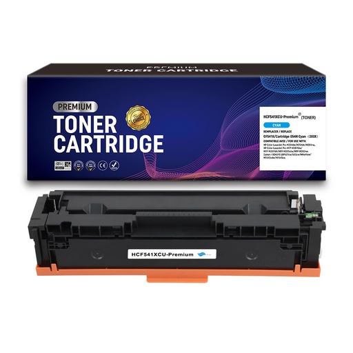 [HP-CF541XU-CE] HP CF541X CF541A Cyan toner Compatible EXCELLENCE 201X 201A 203X 203A