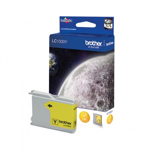 [BR-LC1000YL-MO] Brother LC1000 Cartouche Inkjet Yellow Marque Originale