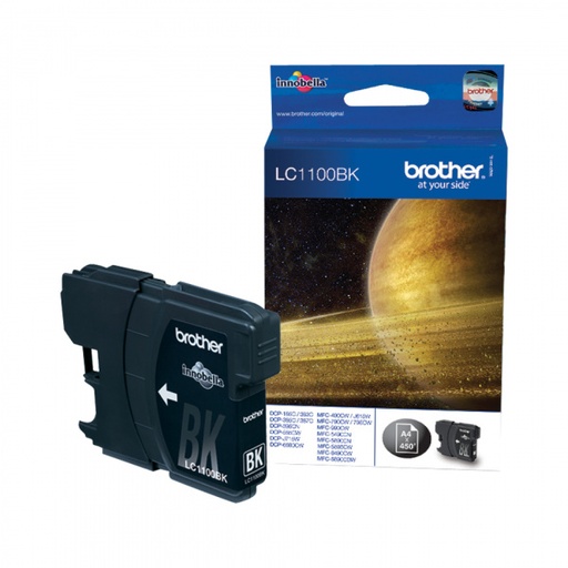 [BR-LC1100BK-MO] Brother LC1100 Cartouche Inkjet Noir Marque Originale
