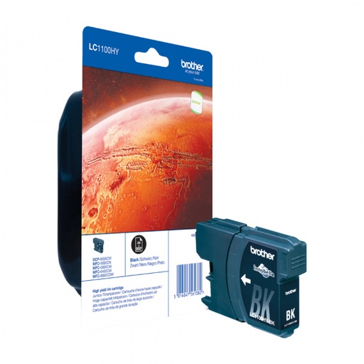 [BR-LC1100XLBK-MO] Brother LC1100XL Cartouche Inkjet Noir Marque Originale