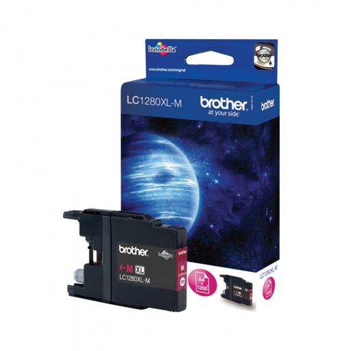 [BR-LC1280XLMG-MO] Brother LC1280XL Cartouche Inkjet Magenta Marque Originale 