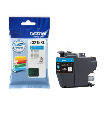 [BR-LC3219XLCY-MO] Brother LC3219XL Cartouche Inkjet Cyan Marque Originale 