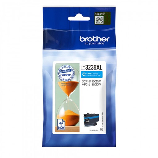 [BR-LC3235XLCY-MO] Brother LC3235XL Cartouche Inkjet Cyan Marque Originale 