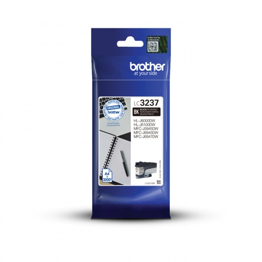 [BR-LC3237BK-MO] Brother LC3237 Cartouche Inkjet Noir Marque Originale 
