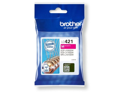 [BR-LC421MG-MO] Brother LC421 Cartouche Inkjet Magenta Marque Originale 