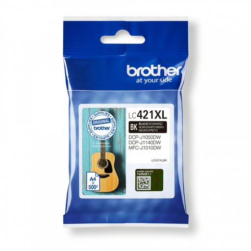 [BR-LC421XLBK-MO] Brother LC421XL Cartouche Inkjet Noir Marque Originale 