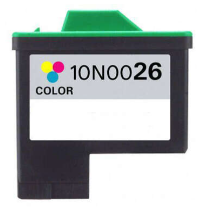 [LX-26-CP] Lexmark 26 Cartouche Inkjet Tri-Couleurs  Compatible PRO 10N0026E