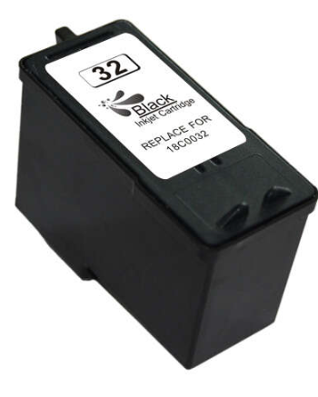 [LX-32-CP] Lexmark 32 Cartouche Noir Inkjet Compatible PRO 18CX032E