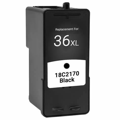 [LX-36XLBK-CP] Lexmark 36XL Cartouche Noir Inkjet Compatible PRO 18C2170E 18C2130E