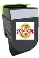 [LX-802HBK-CP] Lexmark 80C2HK0 80C2HKE 802HK Toner Noir Compatible PRO