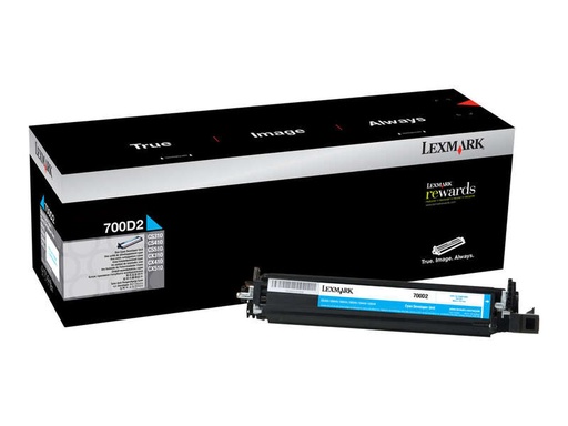 [LX-70C0D2-MO] Lexmark 70C0D20 700D2 Cyan Revelateur Marque Originale