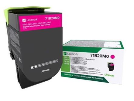 [LX-71B20MG-MO] Lexmark 71B20M0 Toner Magenta Marque Originale