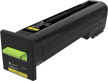 [LX-72K20YL-MO] Lexmark 72K20Y0 72K20YE Yellow toner Marque Originale