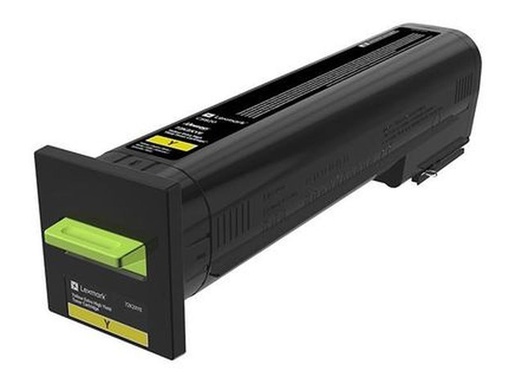 [LX-72K2XYL-MO] Lexmark 72K2XY0 72K2XYE Yellow toner Marque Originale
