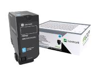 [LX-74C20CY-MO] Lexmark 74C20C0 Toner Cyan Marque Originale