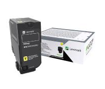 [LX-74C20YL-MO] Lexmark 74C20Y0 Yellow toner Marque Originale