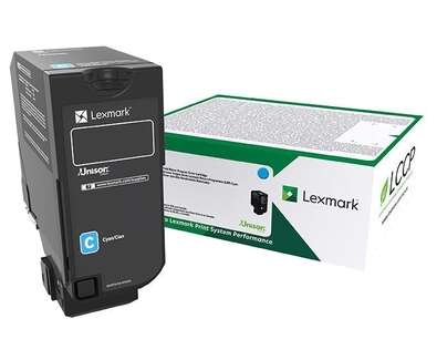 [LX-75B20CY-MO] Lexmark 75B20C0 Toner Cyan Marque Originale