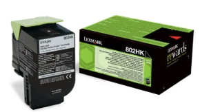 [LX-80C2HBK-MO] Lexmark 80C2HK0 80C2HKE 802HK Toner Noir Marque Originale