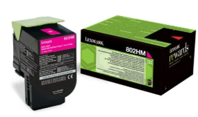 [LX-80C2HMG-MO] Lexmark 80C2HM0 80C2HME 802HM Toner Magenta Marque Originale