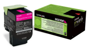 [LX-80C2XMG-MO] Lexmark 80C2XM0 80C2XME 802XM Toner Magenta Marque Originale