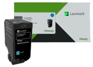 [LX-84C2HCY-MO] Lexmark 84C2HC0 Toner Cyan Marque Originale