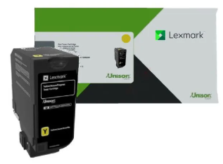[LX-84C2HYL-MO] Lexmark 84C2HY0 Yellow toner Marque Originale