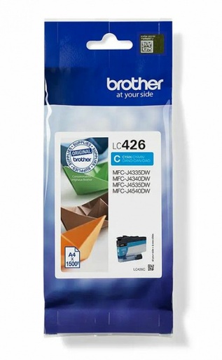 [BR-LC426CY-MO] Brother LC426 Cyan Cartouche Inkjet Marque Originale LC426C