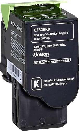 [LX-C232HBK-MO] Lexmark C232HK0 Toner Noir Marque Originale
