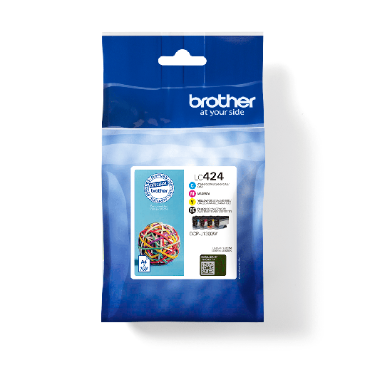 [BR-LC426VP4-MO] Brother LC426 Pack de 4 cartouches Inkjet Marque Originale LC426VAL