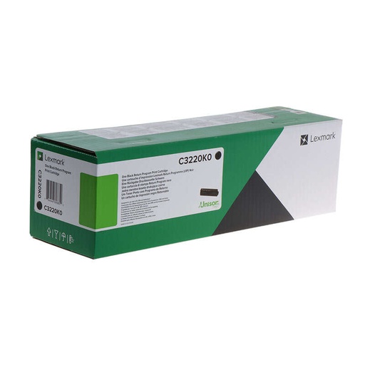 [LX-C3220BK-MO] Lexmark C3220K0 Toner Noir Marque Originale