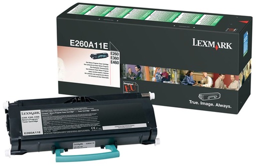 [LX-E260-MO] Lexmark E260A11E Toner Noir Marque Originale