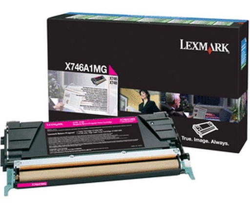 [LX-X746MG-MO] Lexmark X746A1MG Toner Magenta Marque Originale