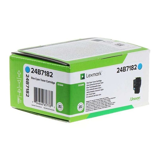 [LX-XC4240CY-MO] Lexmark 24B7182 Toner Cyan Marque Originale
