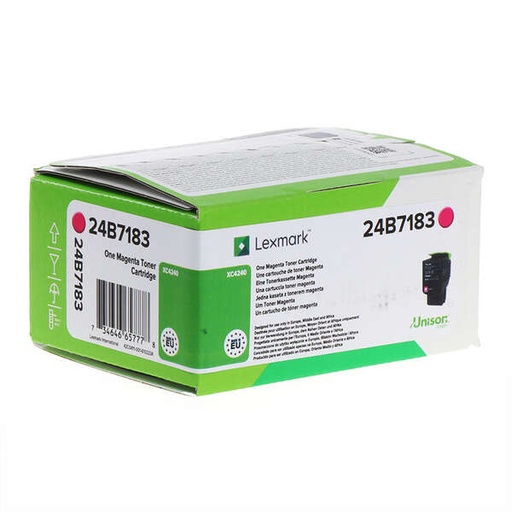 [LX-XC4240MG-MO] Lexmark 24B7183 Toner Magenta Marque Originale
