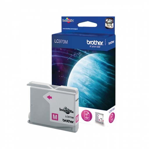 [BR-LC970MG-MO] Brother LC970 Magenta Cartouche Inkjet Marque Originale LC970M