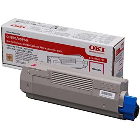 [OK-C5850MG-MO] OKI 43865722 Magenta toner Marque Originale 