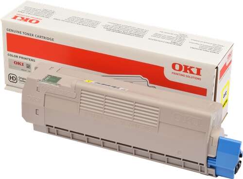 [OK-C612YL-MO] OKI 46507505 Yellow toner Marque Originale 