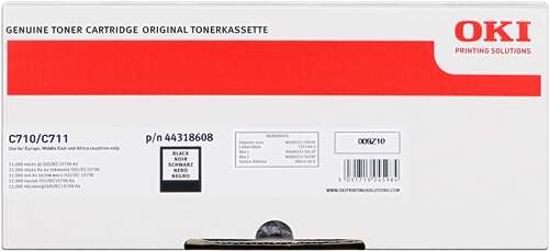 [OK-C710BK-MO] OKI 44318608 Noir toner Marque Originale 