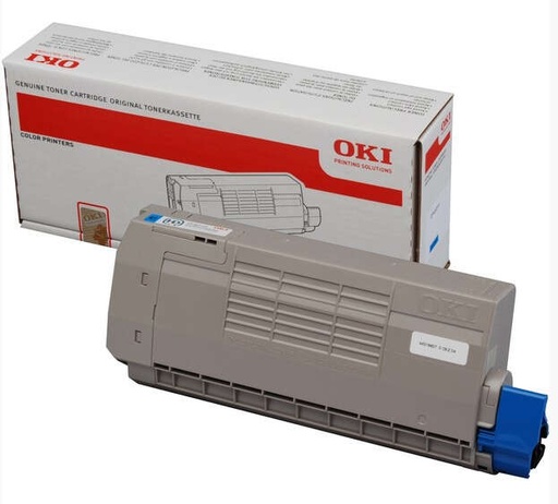[OK-C710CY-MO] OKI 44318607 Cyan toner Marque Originale 