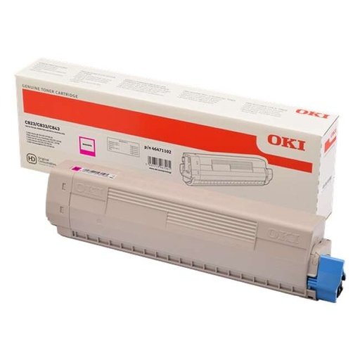 [OK-C823MG-MO] OKI 46471102 Magenta toner Marque Originale 