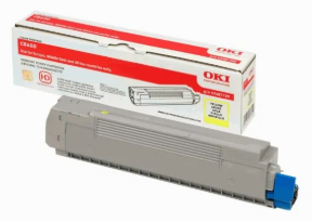 [OK-C8600YL-MO] OKI 43487709 Yellow toner Marque Originale 