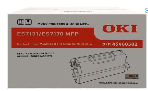 [OK-ES7170BK-MO] OKI 45460502 Noir toner Marque Originale 