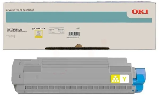 [OK-ES8453YL-MO] OKI 45862819 Yellow toner Marque Originale 