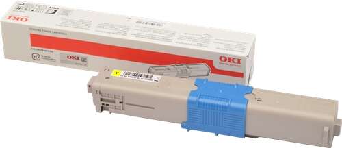 [OK-C332XYL-MO] OKI 46508713 Yellow toner Marque Originale 