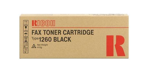 [RH-1260BK-MO] Ricoh Type 1260D Noir toner Marque Originale 430351 412895