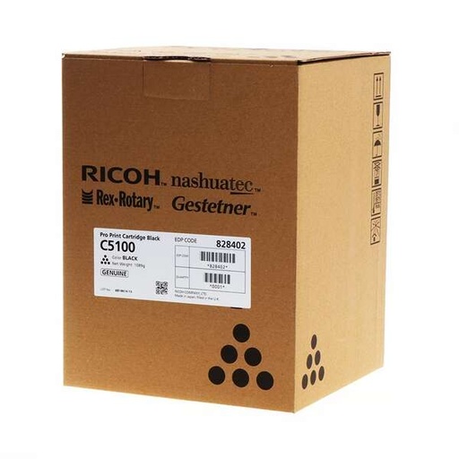 [RH-C5100BK-MO] Ricoh Pro C5100 C5110 Noir toner Marque Originale 828402