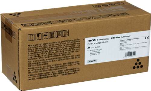 [RH-IM430BK-MO] Ricoh IM430 Noir toner Marque Originale 418127