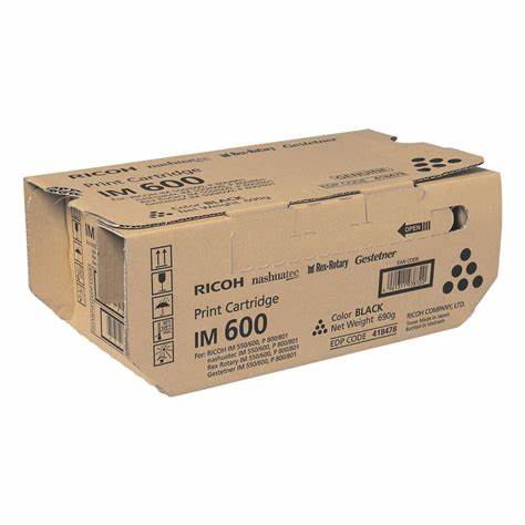 [RH-IM550BK25-MO] Ricoh IM550 IM600 P800 P801 Noir toner Marque Originale 418478