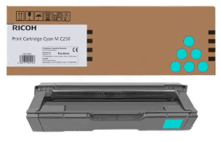 [RH-MC250CY-MO] Ricoh MC250 PC300 PC301 PC302 Cyan toner Marque Originale 408353 M C250C