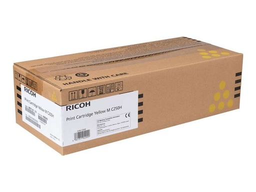 [RH-MC250HYL-MO] Ricoh MC250FW P301W Yellow toner Marque Originale 408343 M C250HY